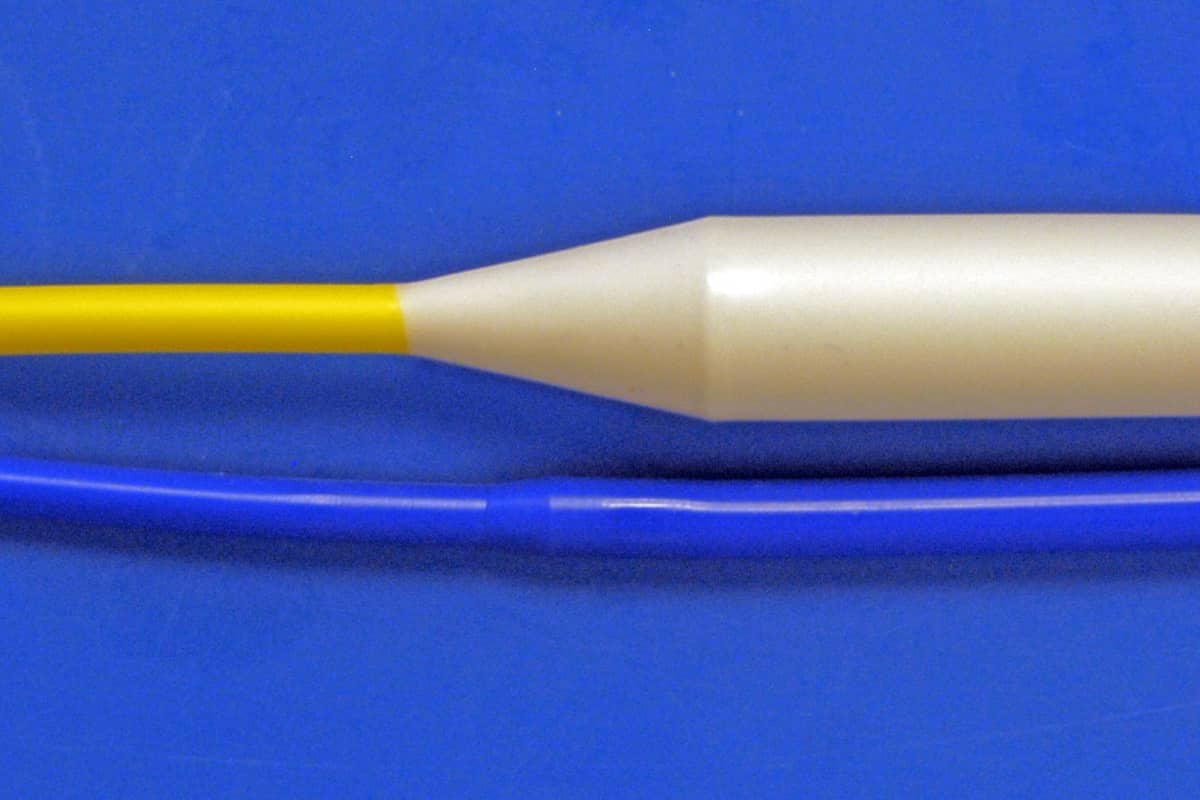 Catheter taper Weld on Vante and PlasticWeld Systems equipment