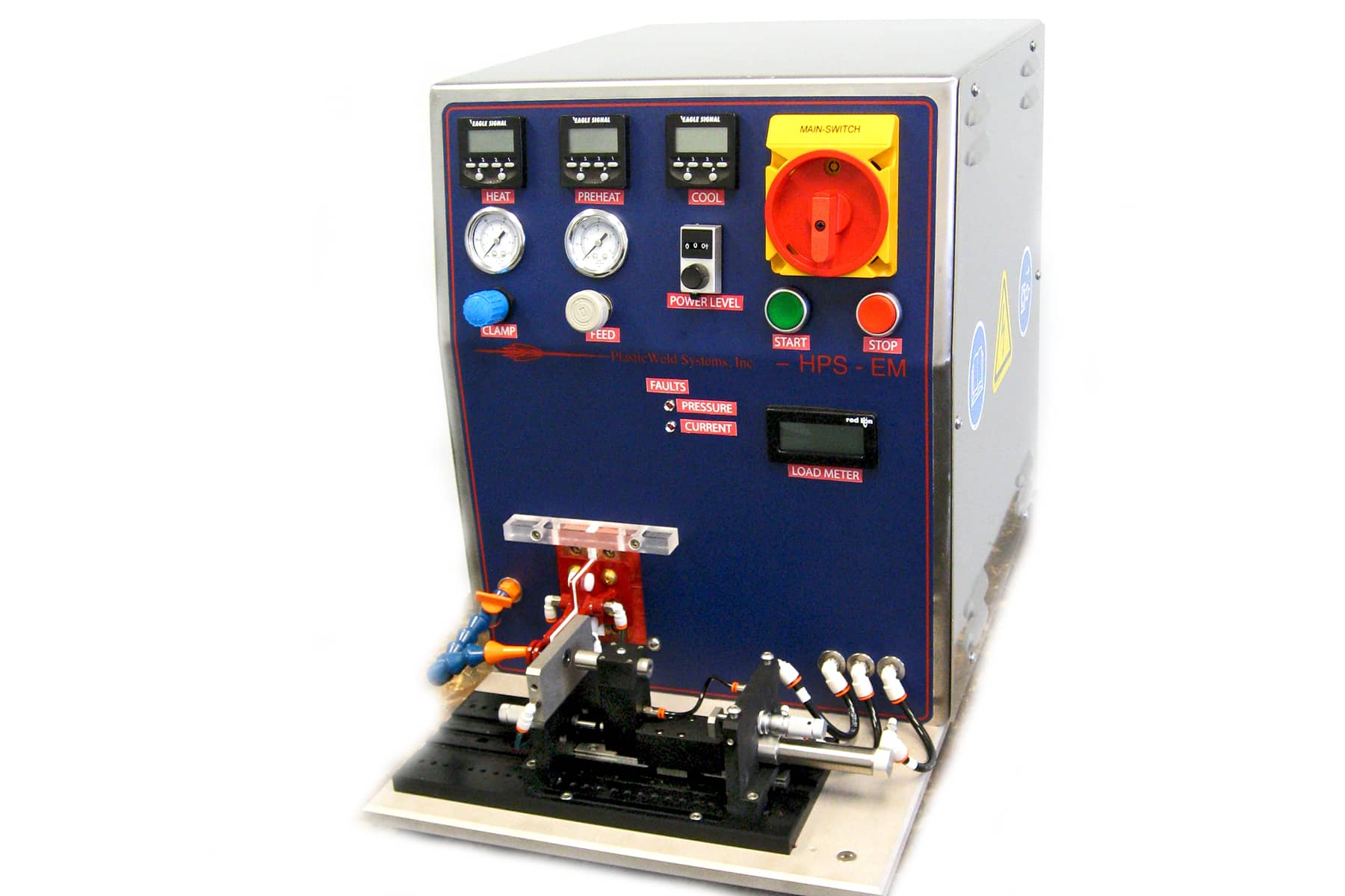 HPS-EM Catheter tipping welding and forming machine