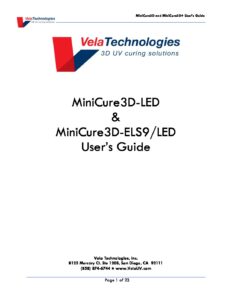 Vela Technologies Minicure3D v1.3